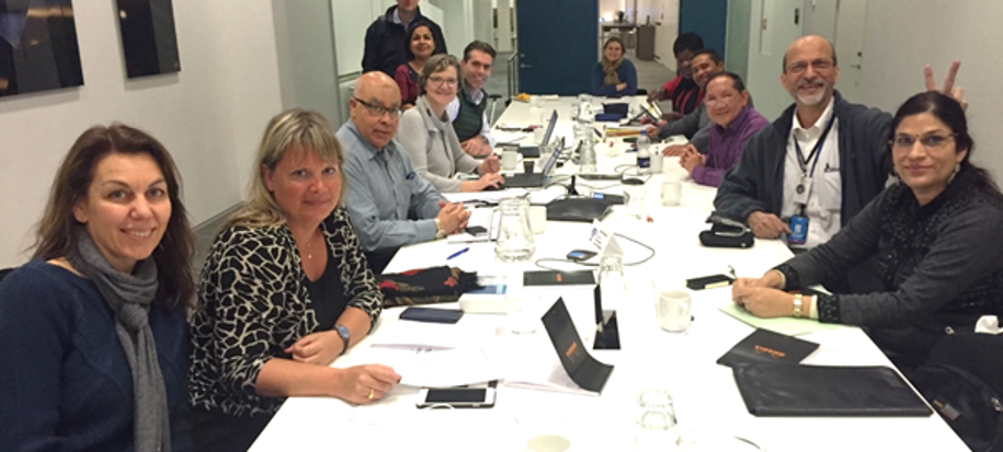 Workshop run by enricoSmog with Heads of wellbeing from the Wold Health Organisation
